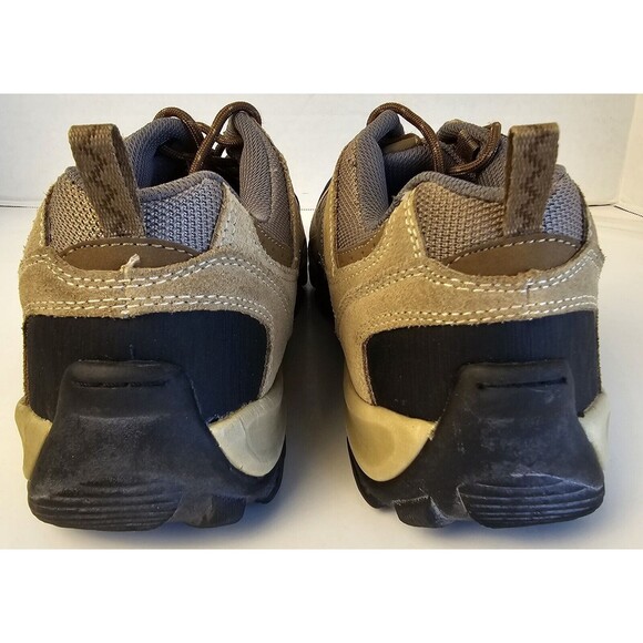 BRAHMA For Her Steel Toe Leather Safety Work or Hiking Shoes Khaki Women Size 12 - Picture 5 of 10